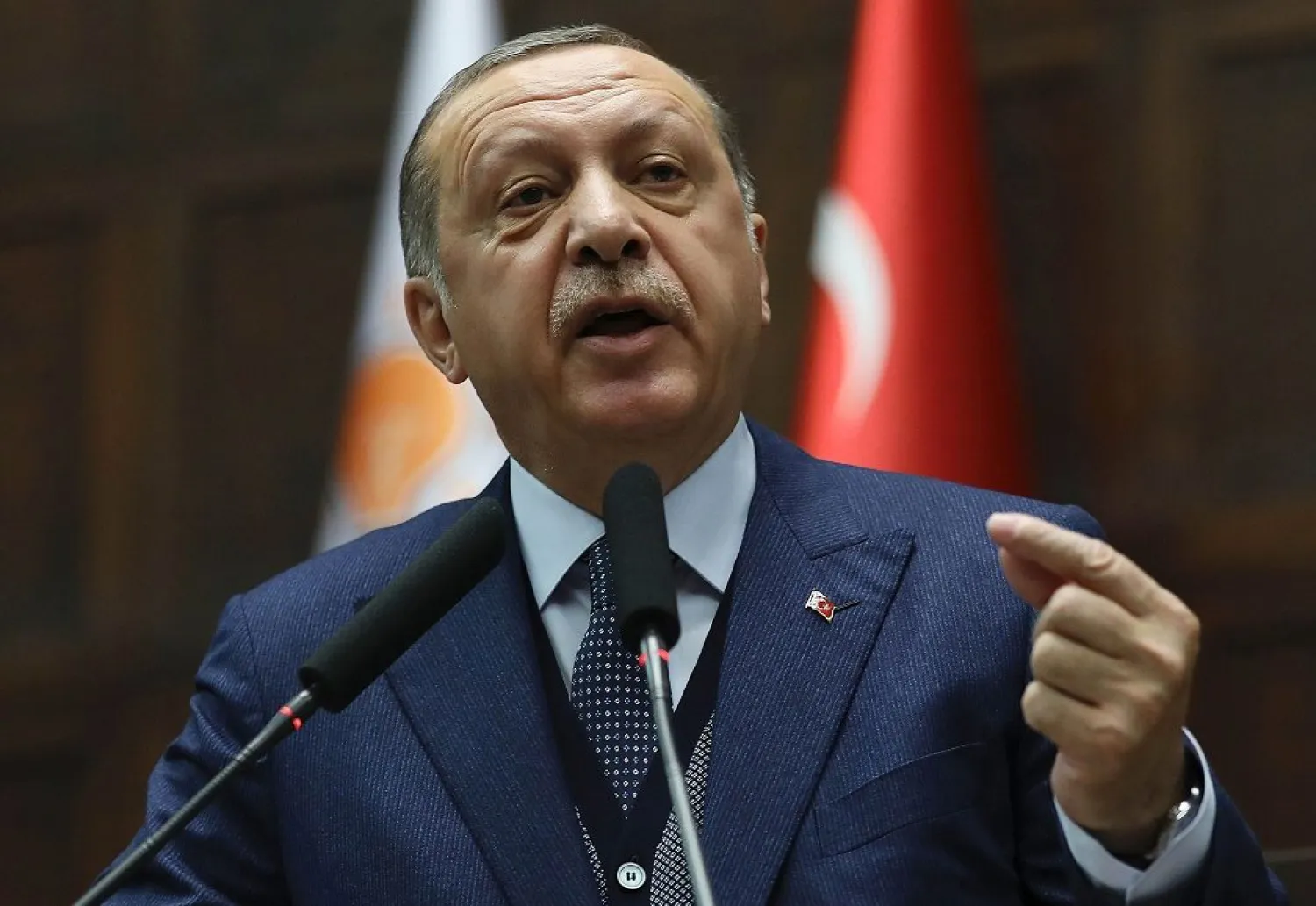 Turkish President Recep Tayyip Erdogan. (AFP)