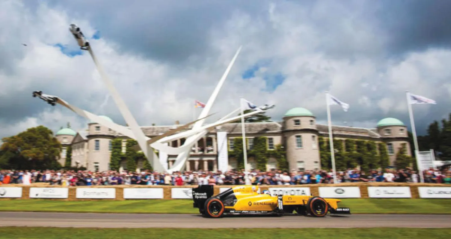 لقطة من مهرجان غودوود