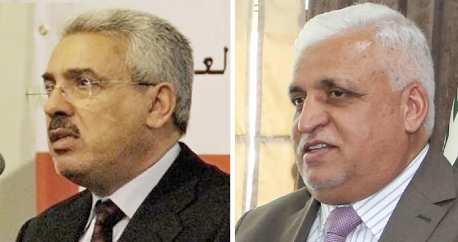 فالح الفياض، مستشار الأمن الوطني وطارق نجم، القيادي البارز في حزب (الدعوة).