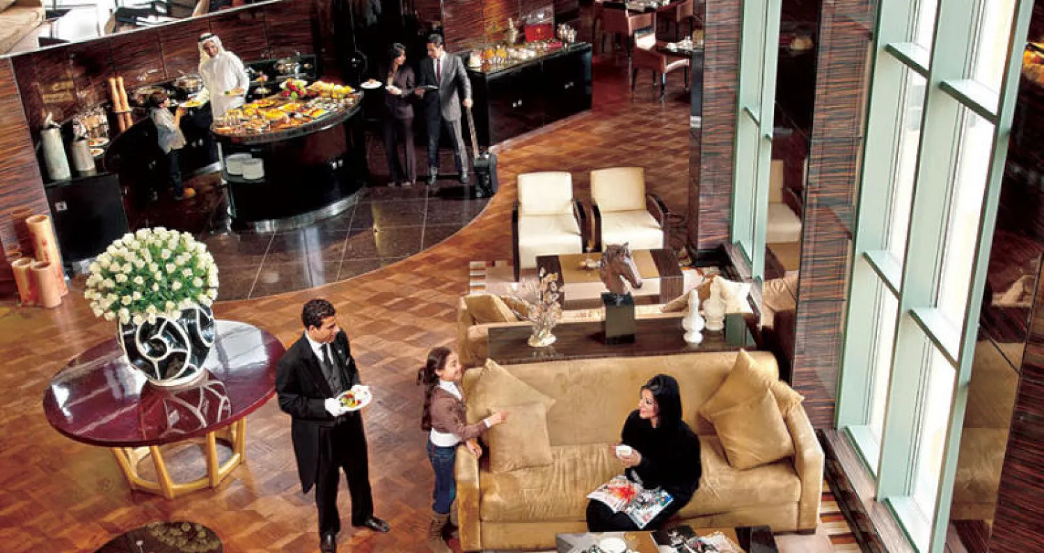 ديكور عصري في فيرمونت لاونج