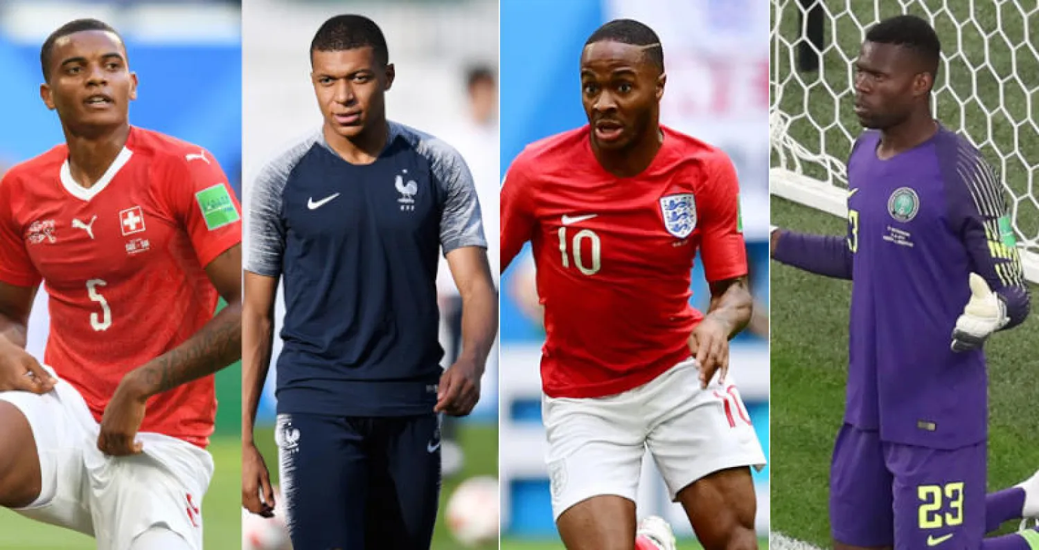 فرانسيس أزوهو ورحيم سترلينغ وكيليان مبابي ومانويل أكانغي