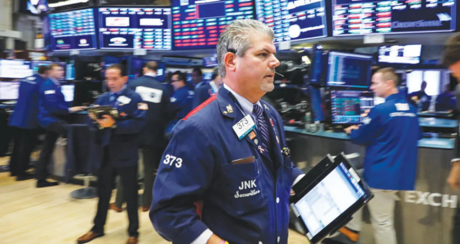 شهدت الأيام الماضية ارتفاعات متتالية لمعظم المؤشرات في «وول ستريت» رغم التوترات التجارية (رويترز)