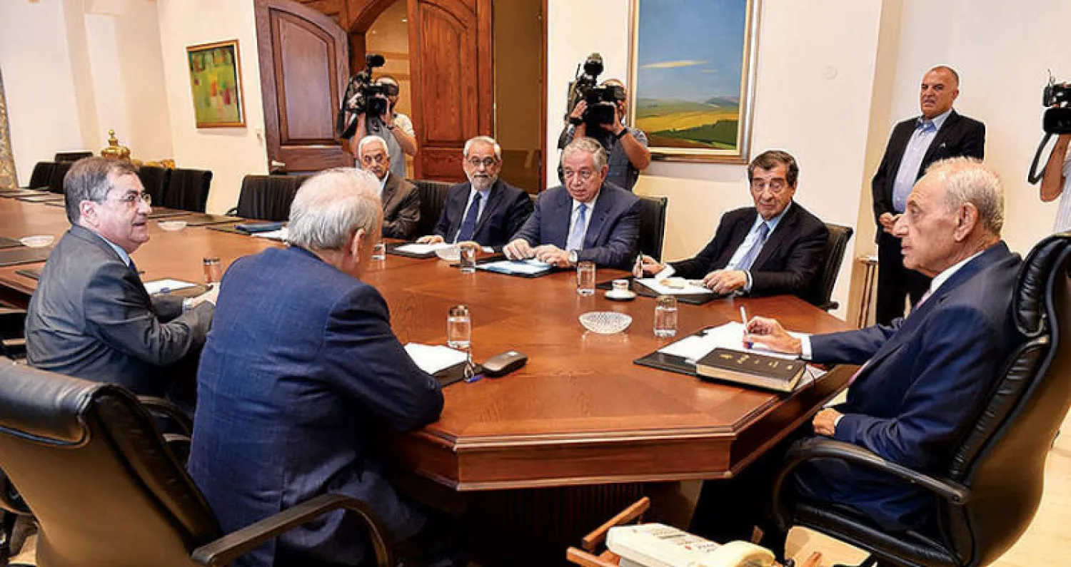 بري ترأس أمس اجتماعاً لهيئة مكتب المجلس (موقع البرلمان)