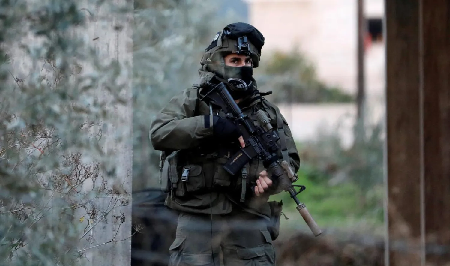 A member of the Israeli armed forces. (Reuters)