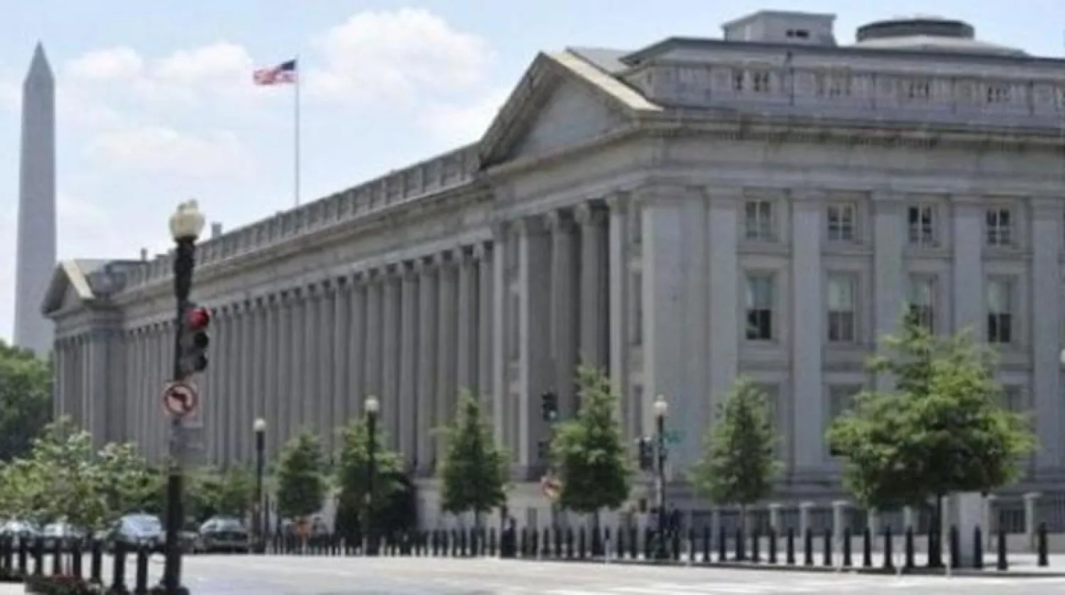 مقر وزارة الخزانة الأميركية («الشرق الأوسط»)