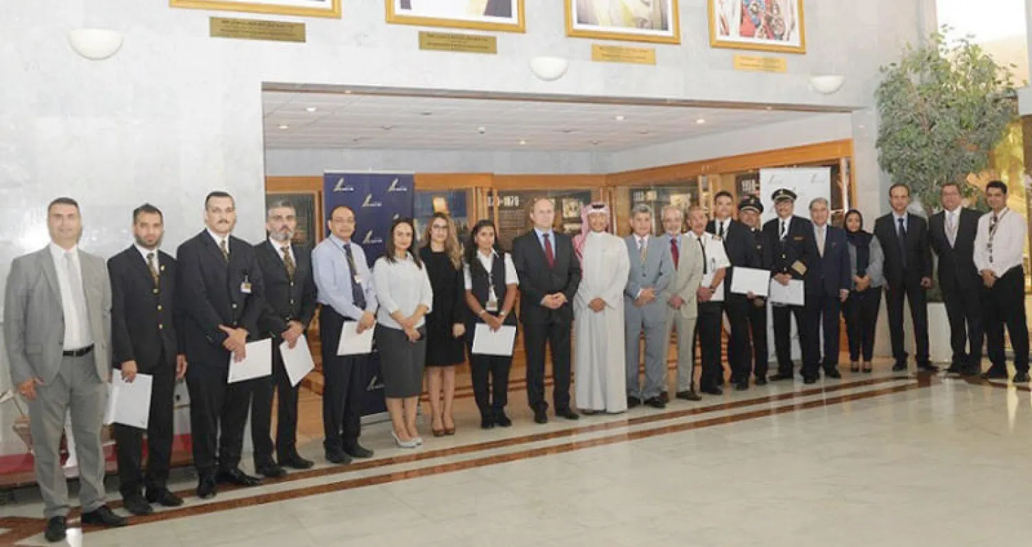 برنامج جوائز «هاي فلاير» لـ«طيران الخليج» يكرّم أفضل الموظفين بالناقلة