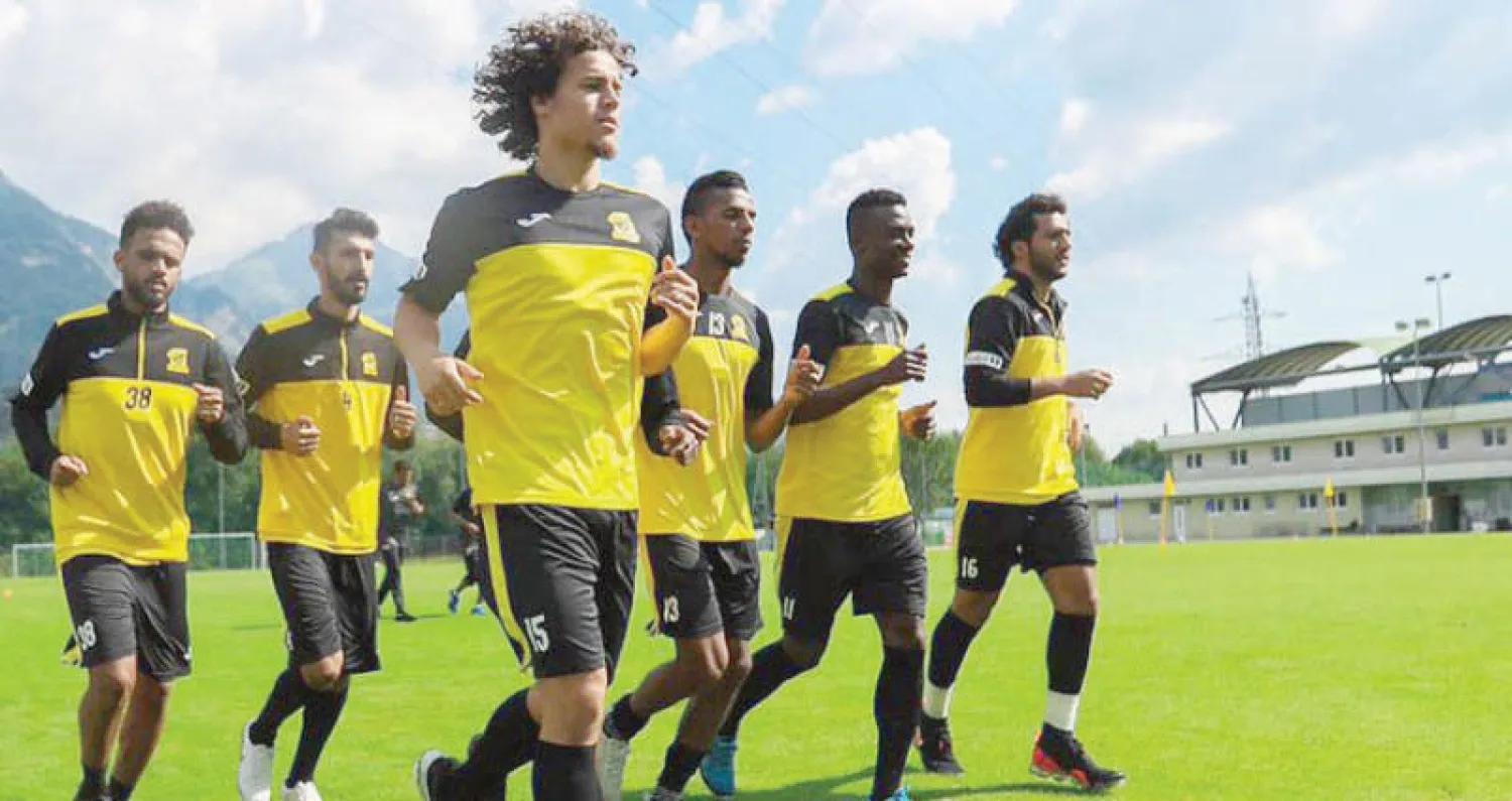 من تدريبات الاتحاد في النمسا (المركز الإعلامي لنادي الاتحاد)