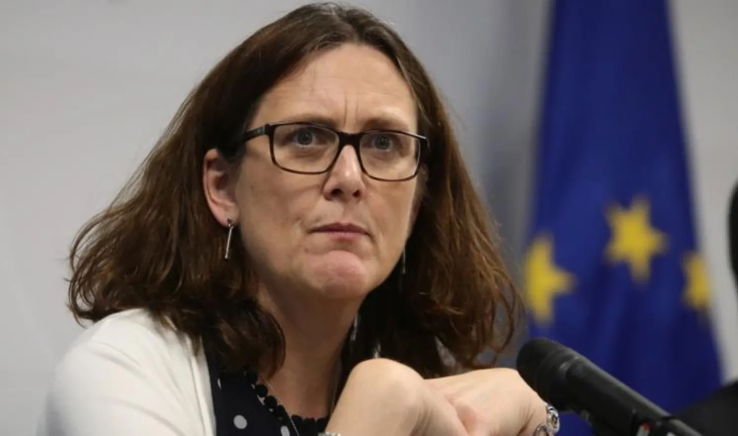 مفوضة الاتحاد الأوروبي للتجارة سيسيليا مالمستروم - أرشيف (رويترز)