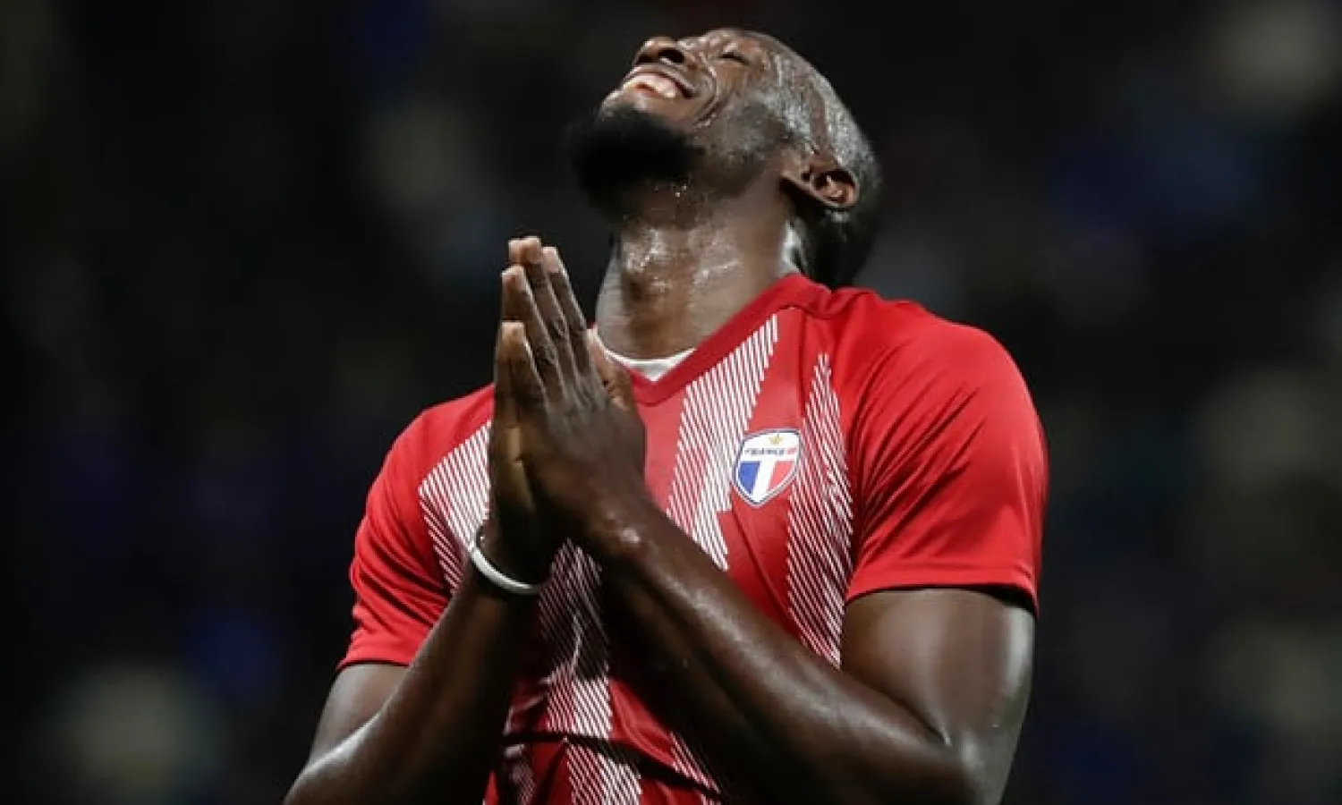  Usain Bolt, pictured during an exhibition match last month, has trained with clubs in Germany, Norway and South Africa. Photograph: Thomas Samson/AFP/Getty Images
