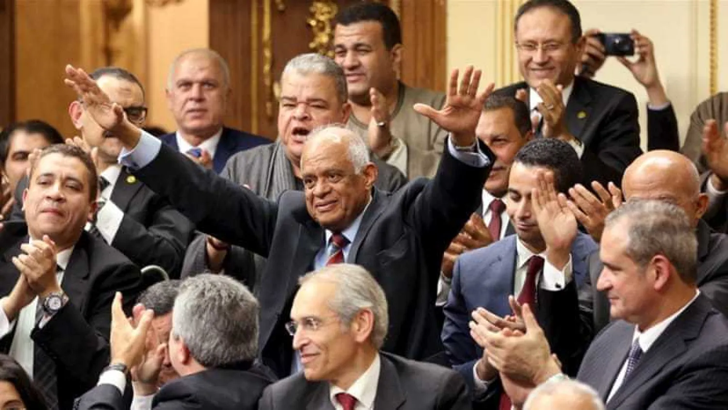 Speaker of Egypt's parliament Ali Abdel Al. Reuters