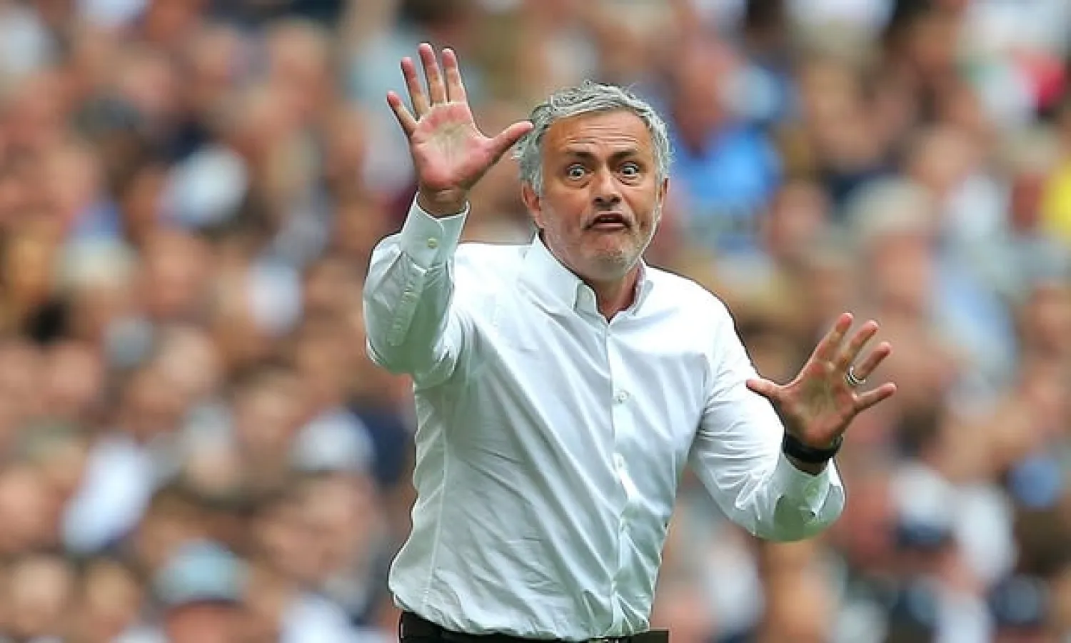  Manchester United could benefit from José Mourinho showing more of his old spark. Photograph: Michael Zemanek/BPI/Rex/Shutterstock
