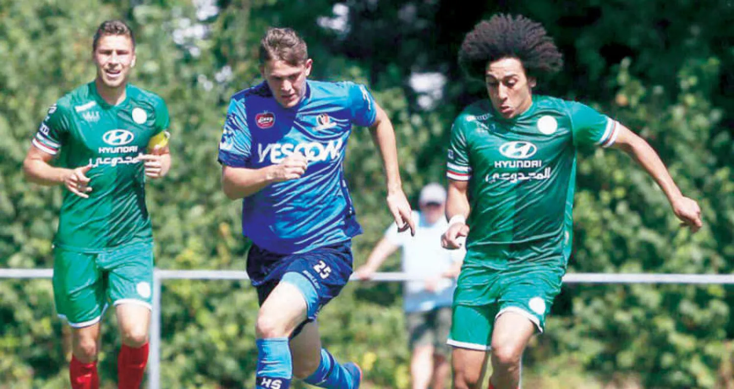 من ودية الاتفاق الأخيرة أمام هيلموند سبورت الهولندي («الشرق الأوسط»)