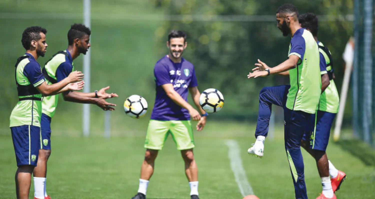 من تدريبات الأهلي في معسكر النمسا («الشرق الأوسط»)