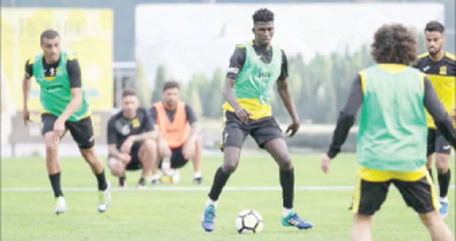 من تدريبات الاتحاد الأخيرة (المركز الإعلامي بنادي الاتحاد)