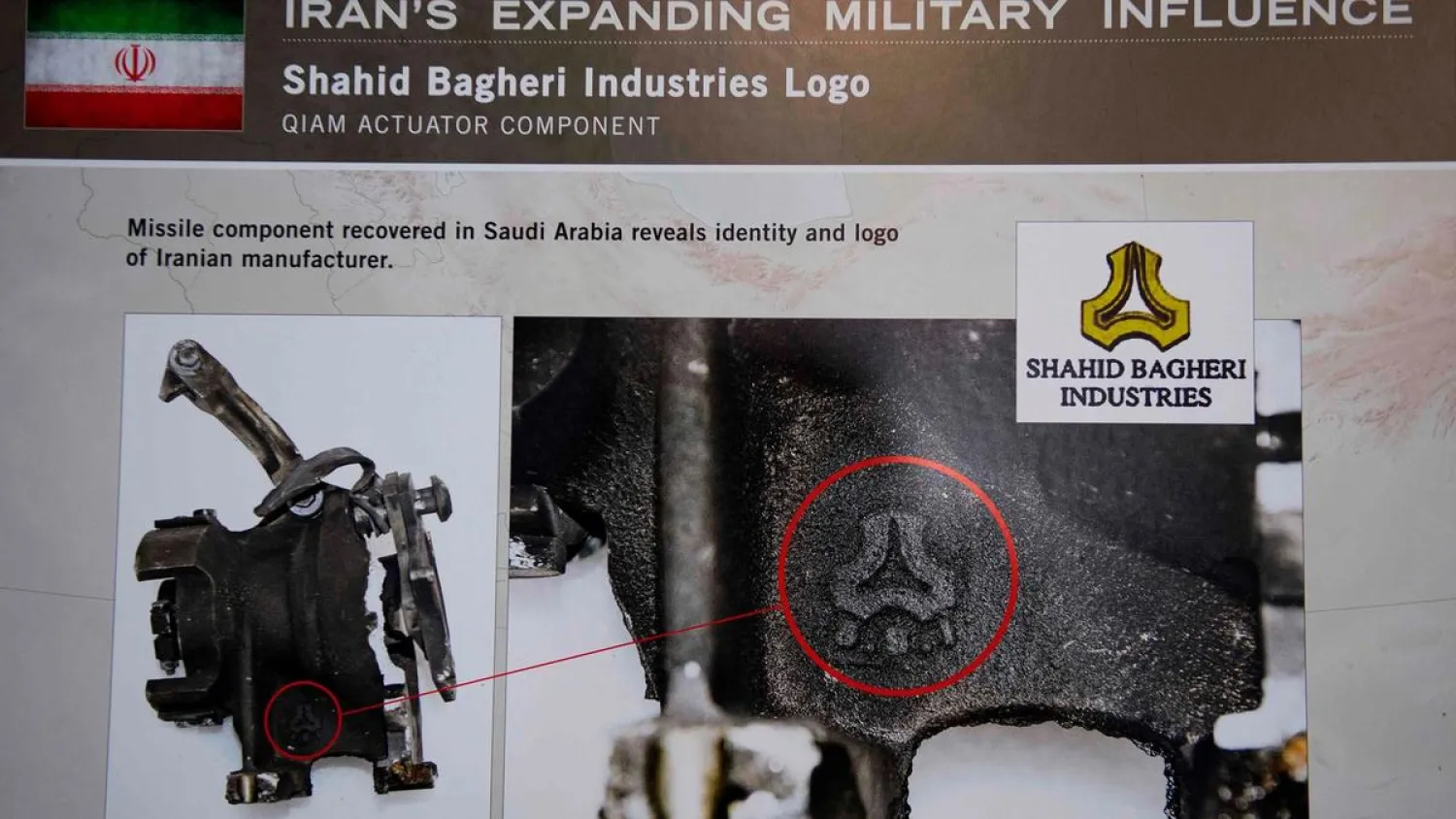 The UN accuses Iran of continuing to arm the Houthis with ballistic missiles and drones. (AFP)