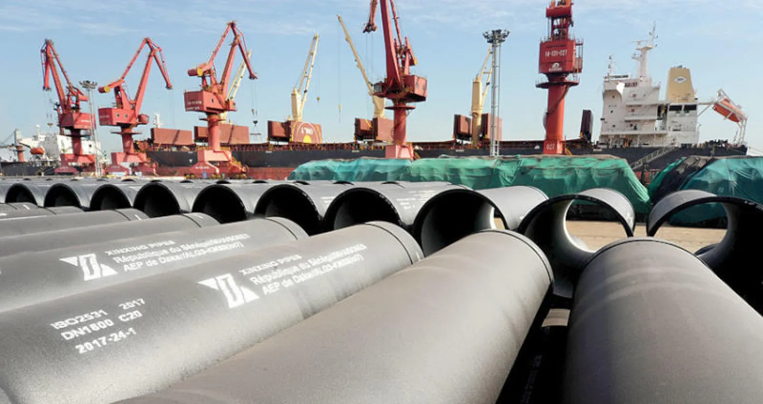 تراجعت طلبيات التصدير الصينية في ظل تصاعد النزاع التجاري مع واشنطن (رويترز)