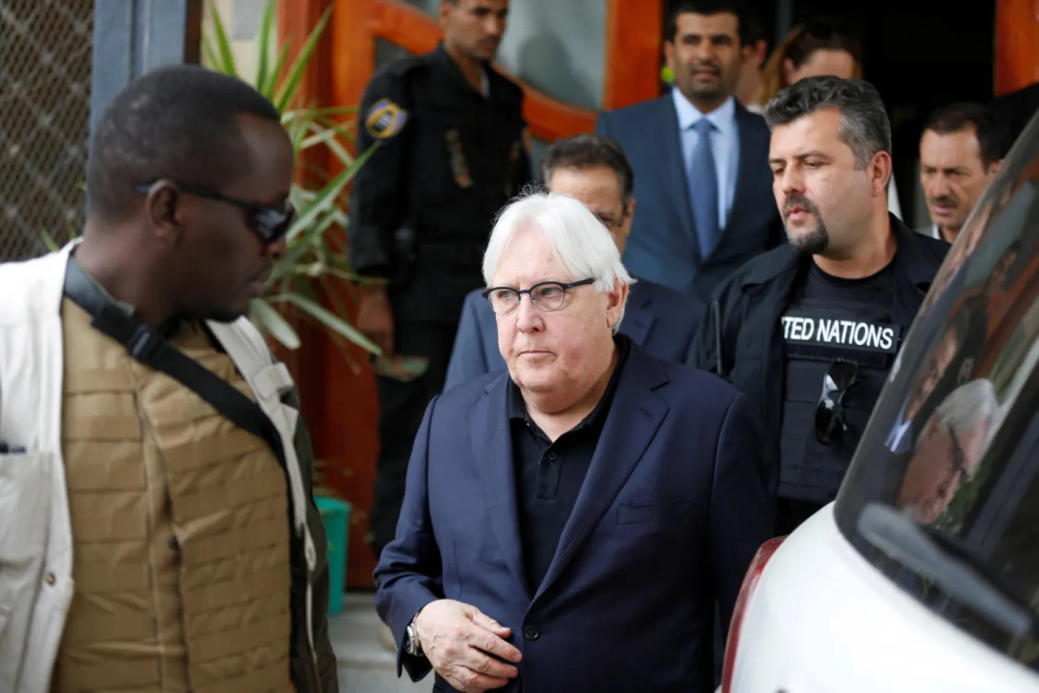 UN special envoy to Yemen Martin Griffiths. (Reuters)