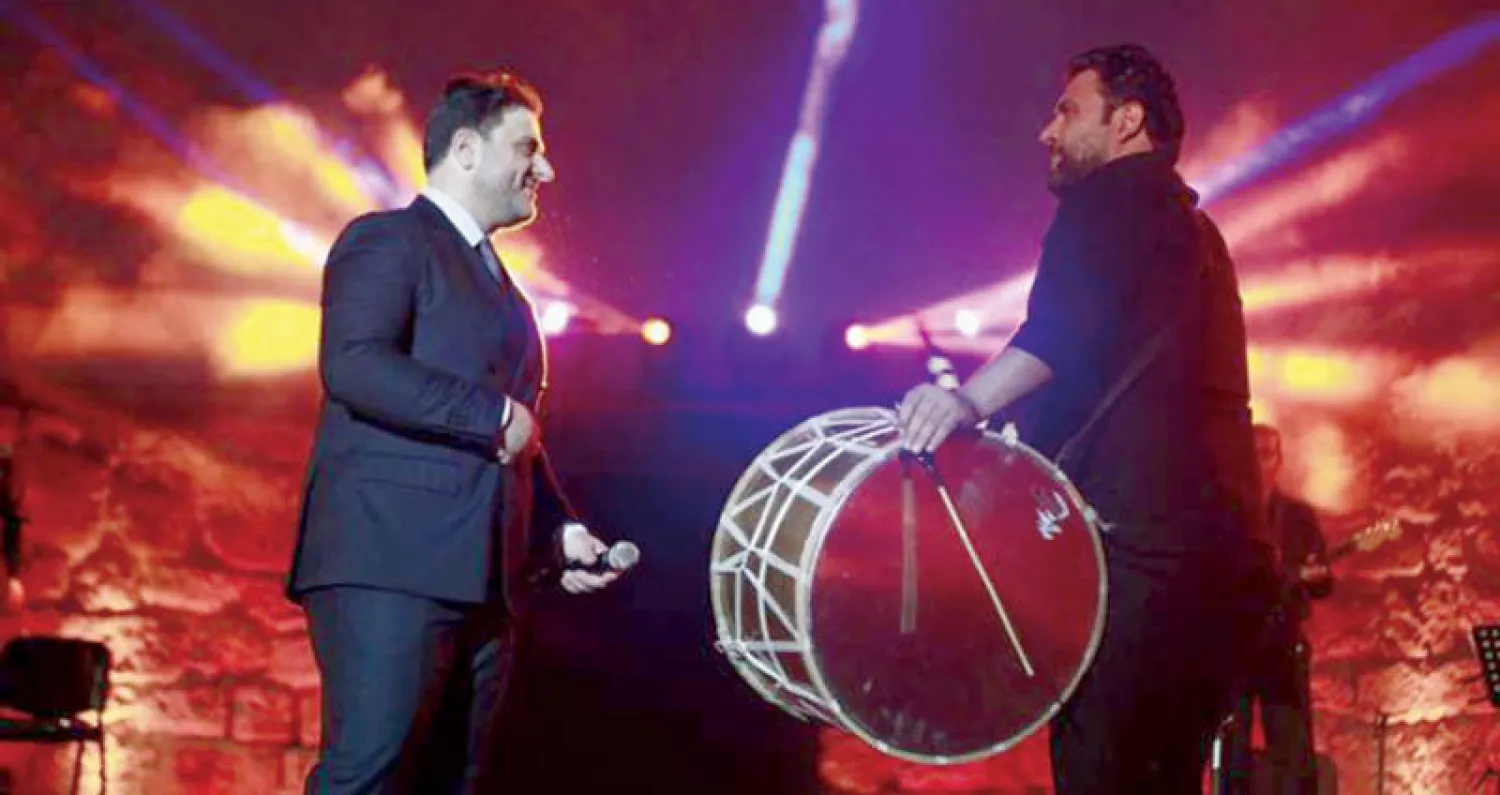 ملحم زين قدم مجموعة من أشهر أغانيه على خشبة مسرح قرطاج