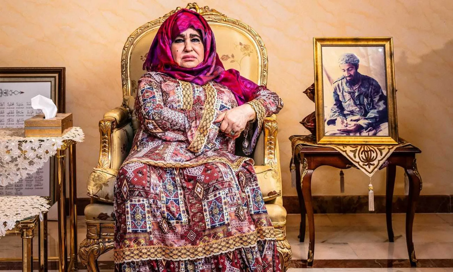 Alia Ghanem, the mother of Osama bin Laden (The Guardian)