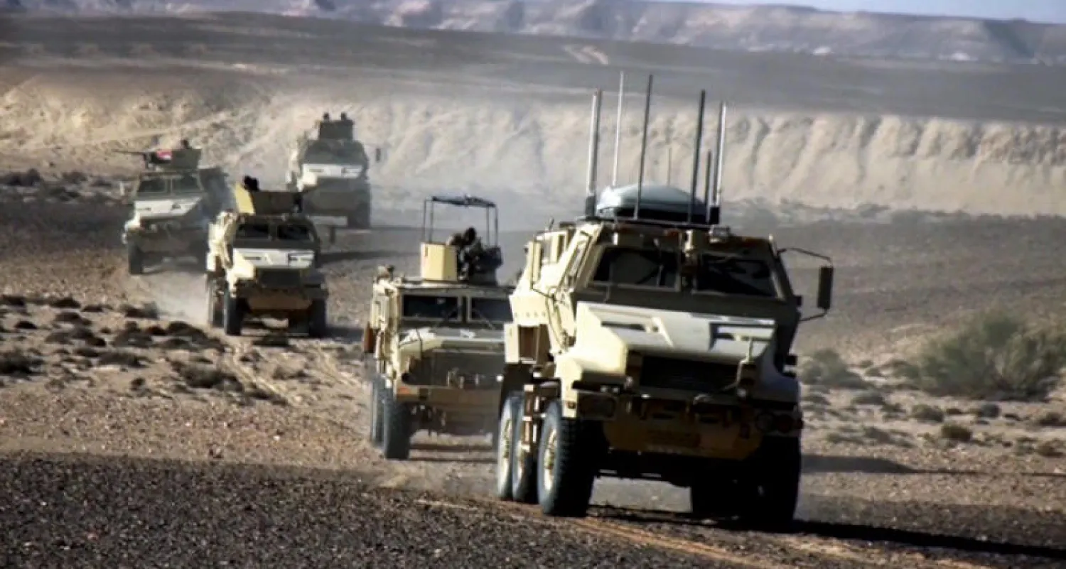 آليات عسكرية مصرية تجوب سيناء لتمشيطها (المتحدث العسكري)