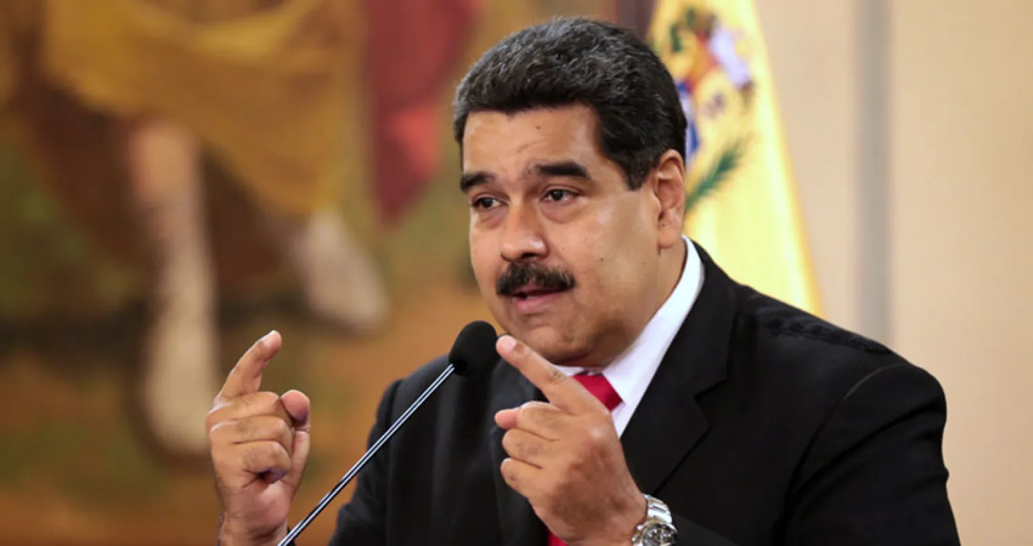 الرئيس الفنزويلي نيكولاس مادورو (إ.ب.أ)