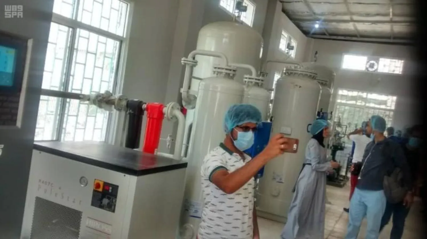 الطاقة الإنتاجية للمحطة تصل إلى 100 اسطوانة أكسجين سعة 40 لتر يومياً (واس)