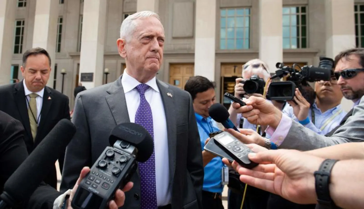 وزير الدفاع الأميركي جيم ماتيس (أ.ف.ب) 