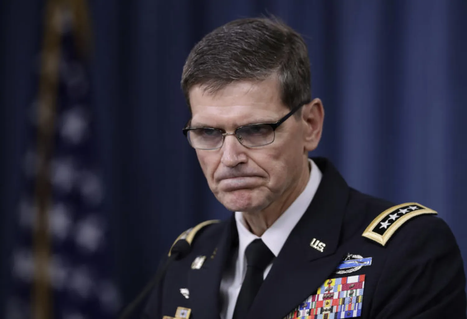 الجنرال جوزيف فوتيل قائد القوات الأميركية في الشرق الأوسط (أ.ب)