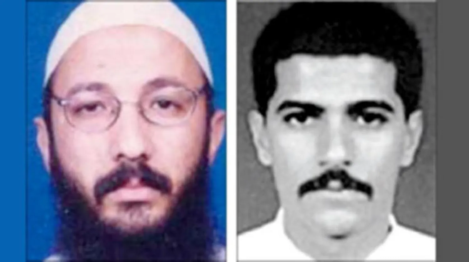 Abdullah Ahmed Abdullah (right) and Sayf al-Adl (left). Photo from CIA and FBI