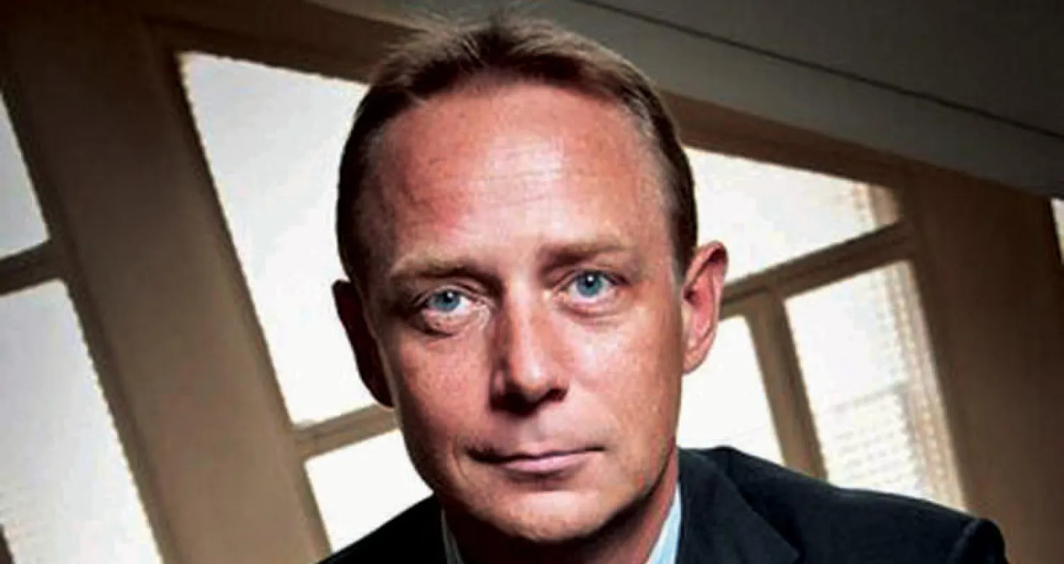 جان شارل بيسارد في العاصمة البلجيكية بروكسل («الشرق الأوسط»)