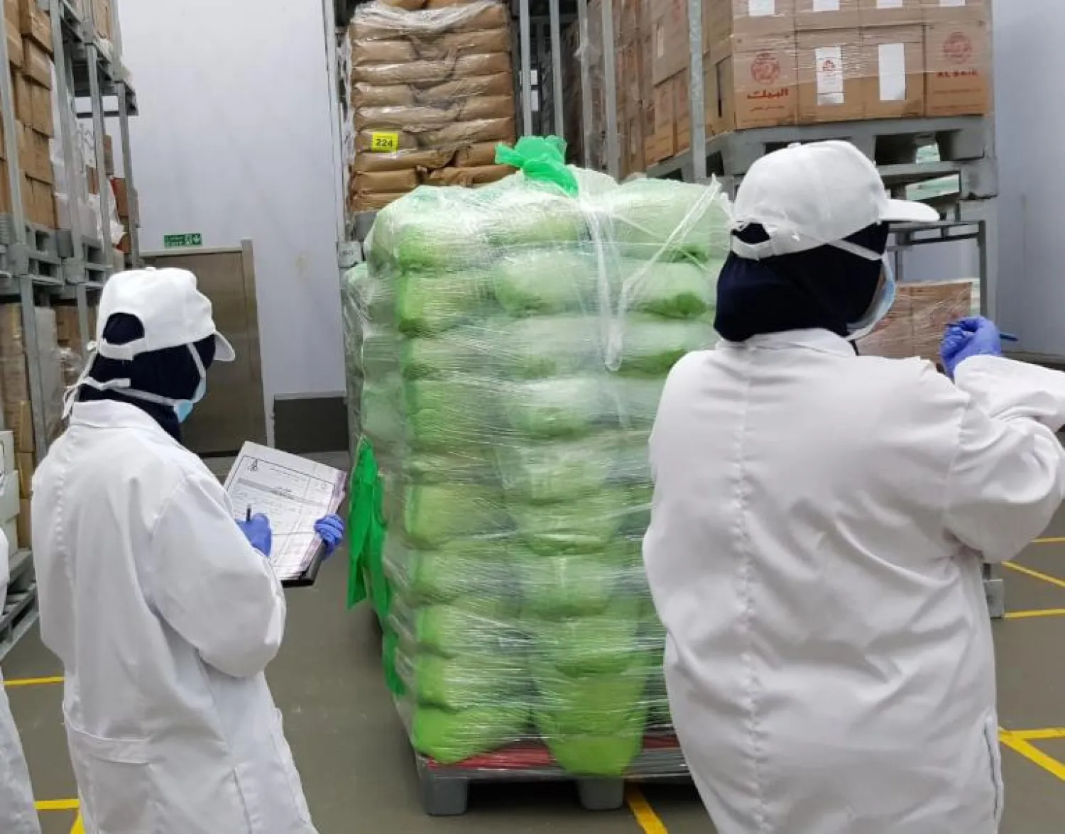 جانب من احدى الجولات التفتيشية (الارصاد)