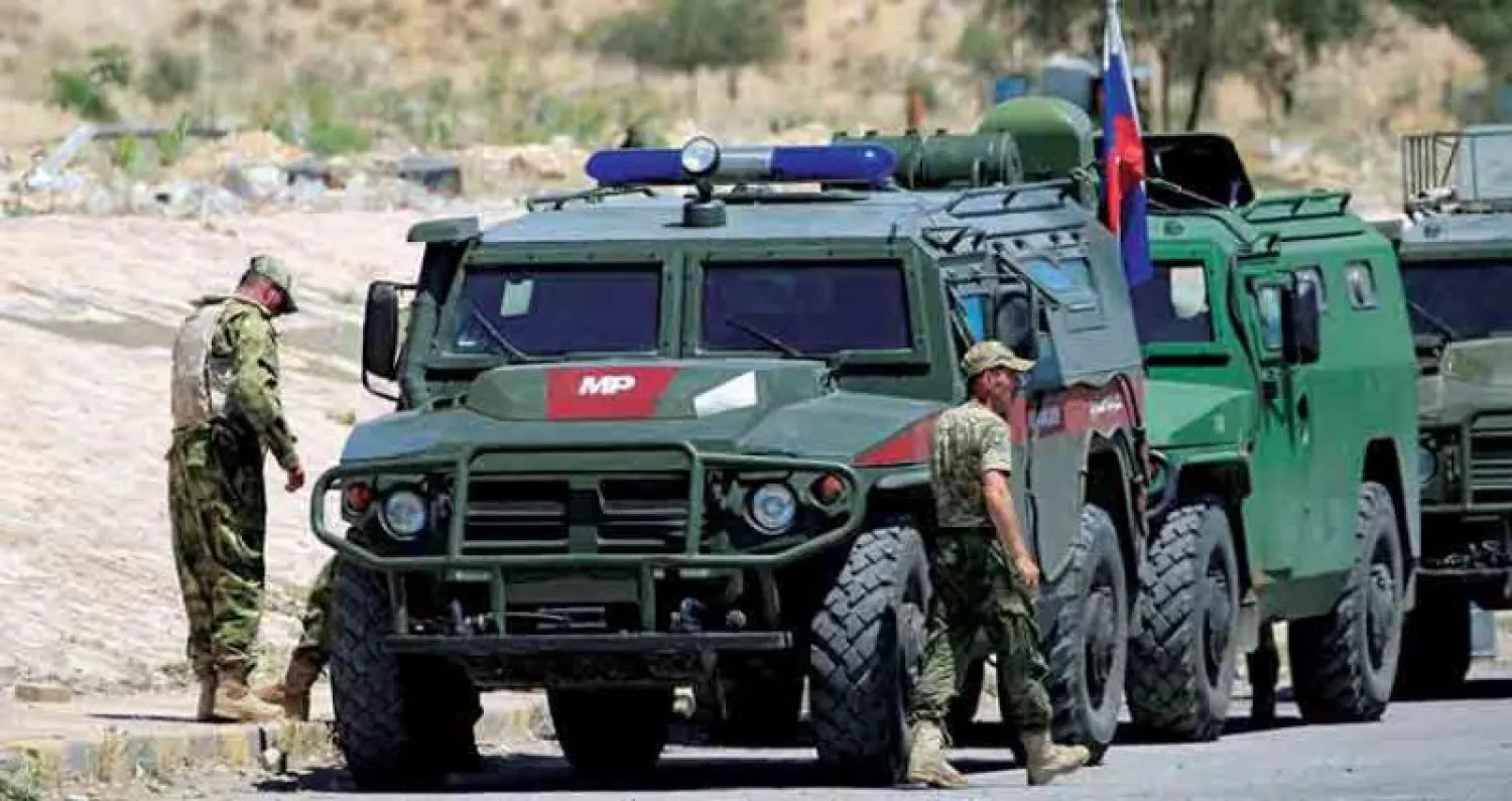 عربات عسكرية روسية في السويداء للتفاهم مع «حركة رجال الكرامة» على صفقة الإفراج عن المختطفين (السويداء24)