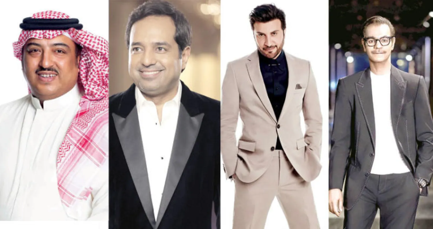 رابح صقر  -  ماجد المهندس  -  راشد الماجد  -  أصيل أبو بكر