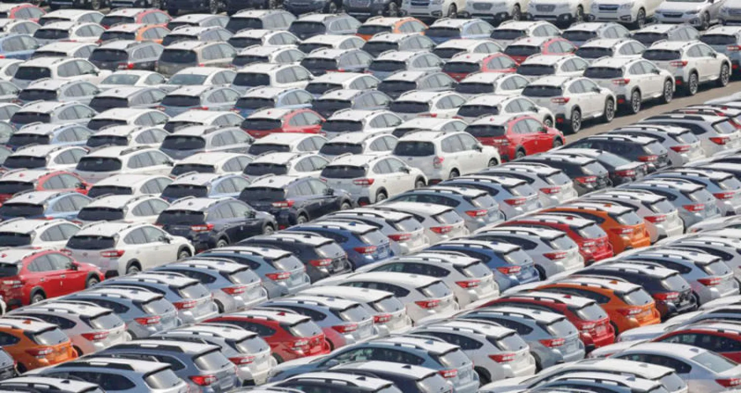 شحنات السيارات اليابانية إلى الولايات المتحدة تراجعت بنسبة 12.1 % (رويترز)