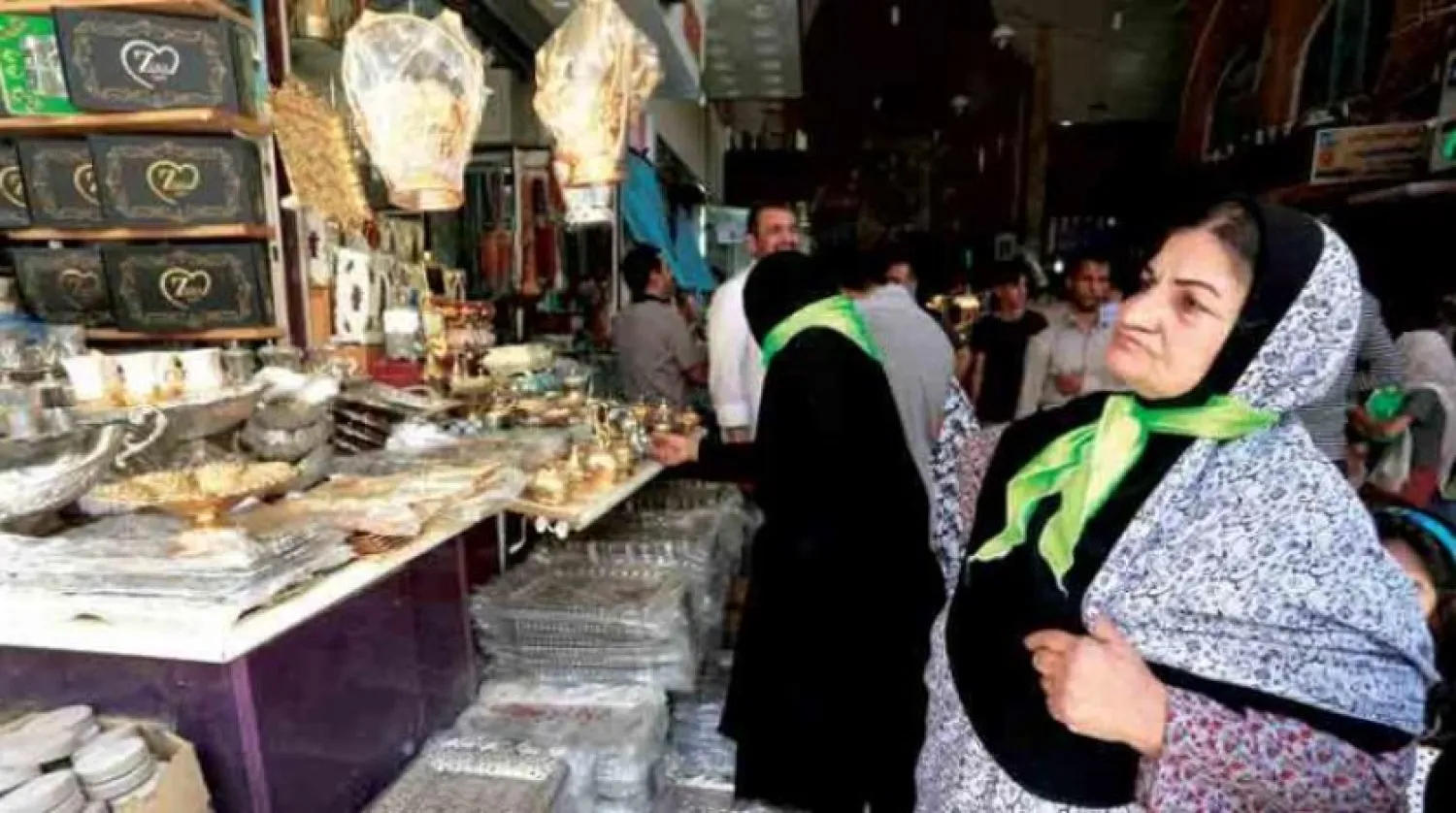 An Iranian tourist in Iraq's Najaf city. Reuters file photo