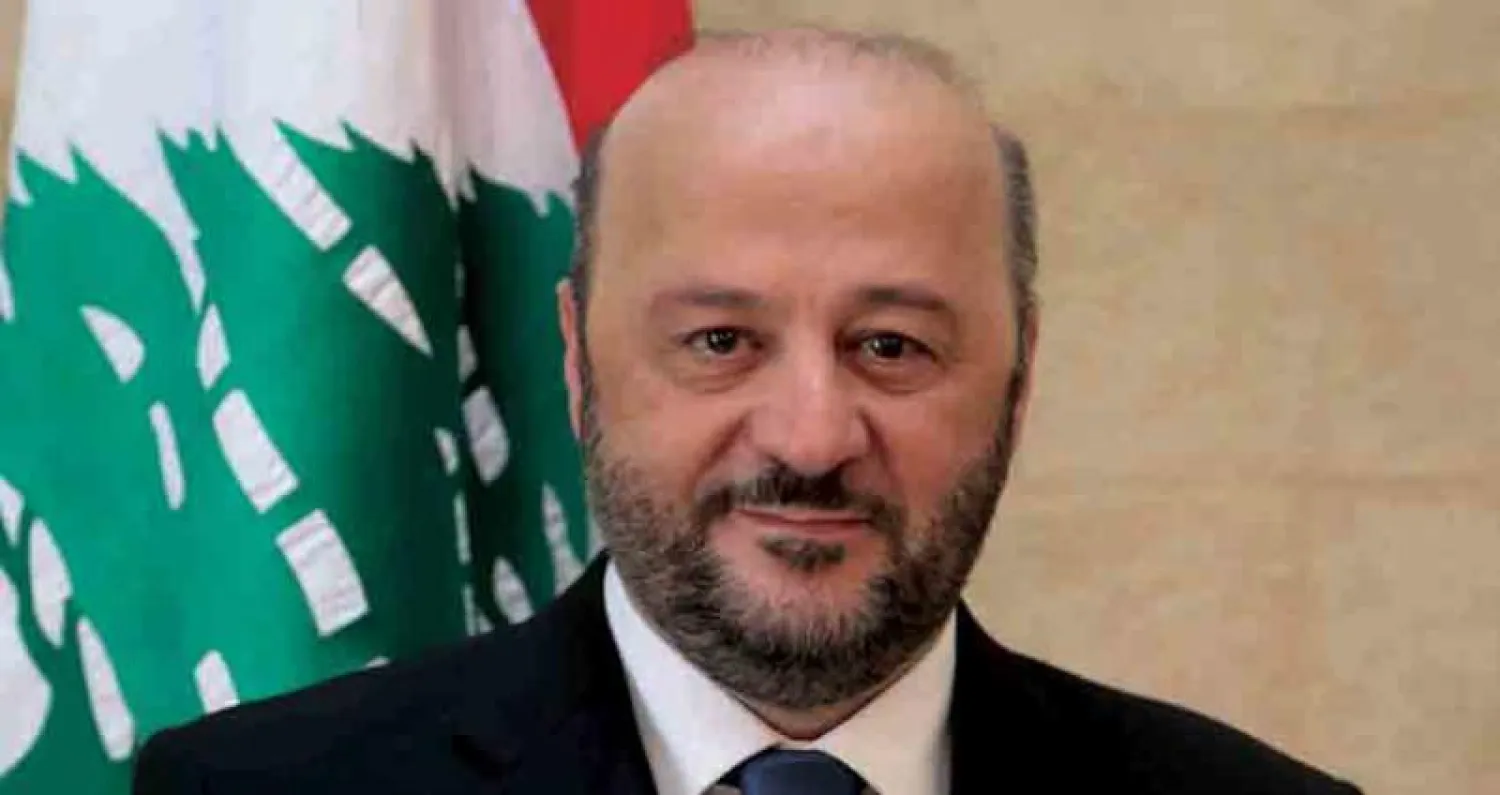 ملحم رياشي وزير الإعلام في حكومة تصريف الأعمال اللبنانية