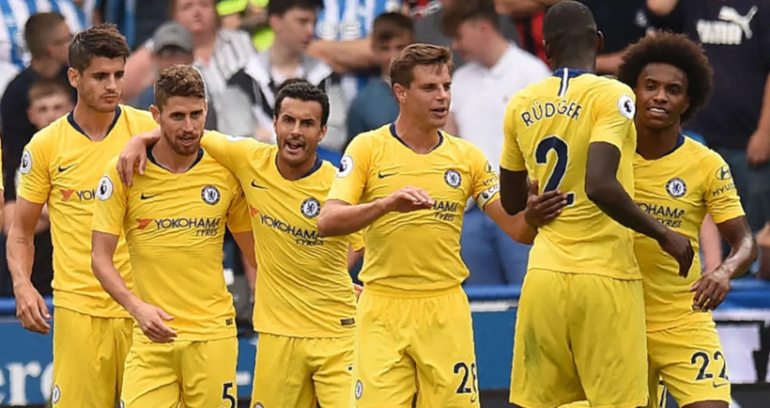 تشيلسي يتطلع لمواصلة انطلاقته الناجحة على حساب آرسنال المتعثر (أ.ف.ب)