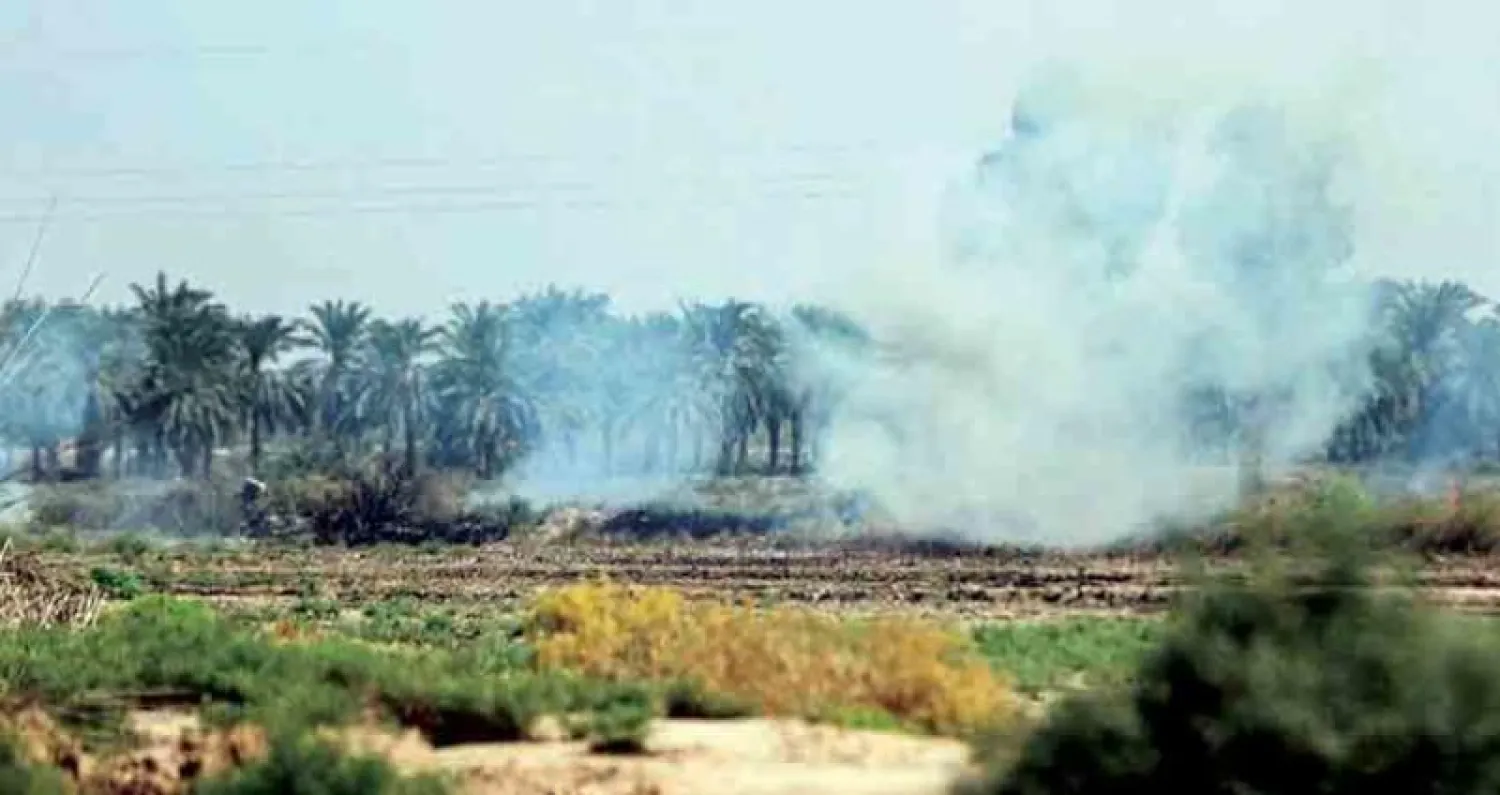 الدخان يغزو مدن الأحواز بعد حرائق التهمت أجزاء من هور الحويزة (العظيم) الحدودي بين محافظة ميسان العراق وإيران (خبرأونلاين)