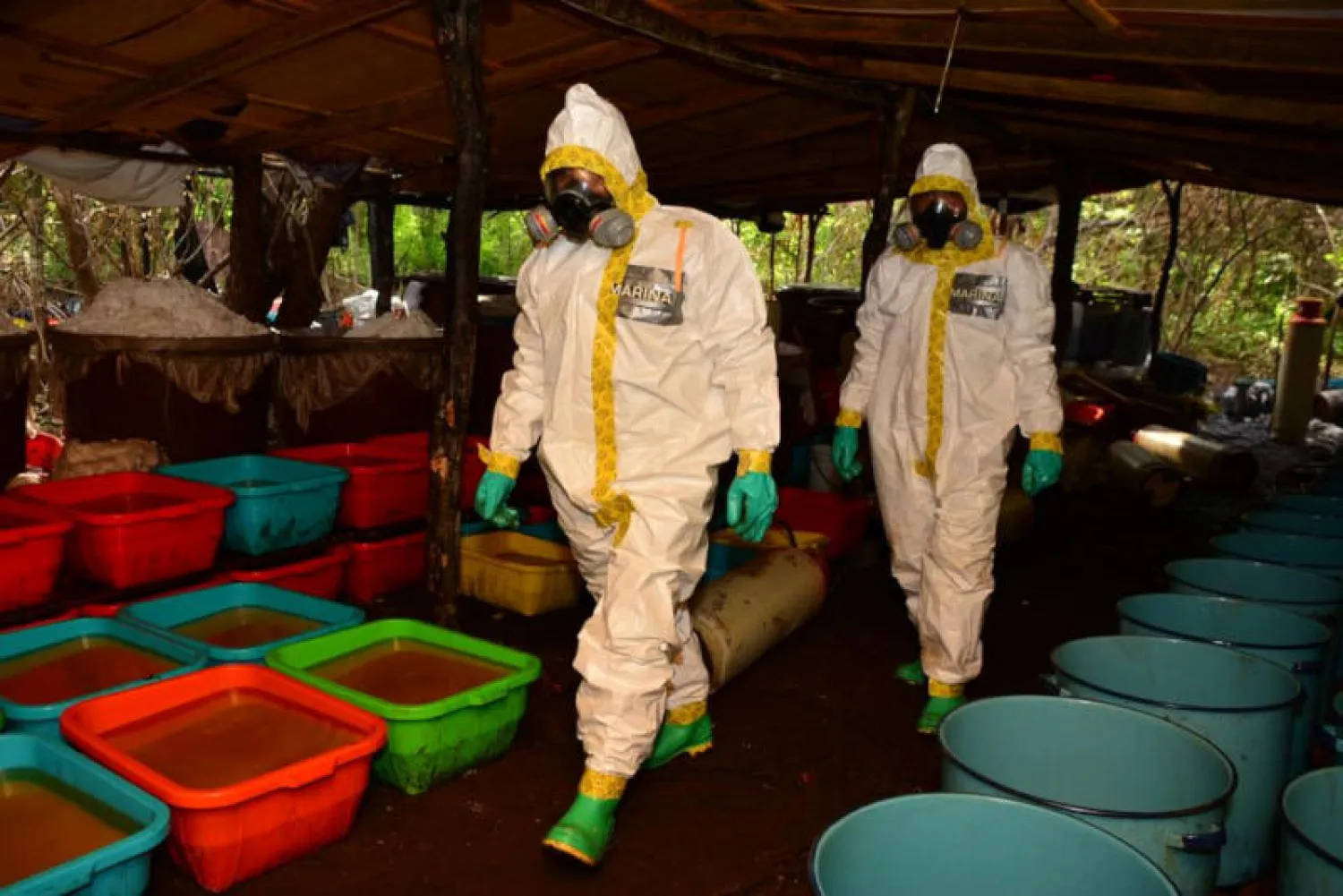 ضبط 50 طناً من الميثافيتامين في معمل سري بالمكسيك