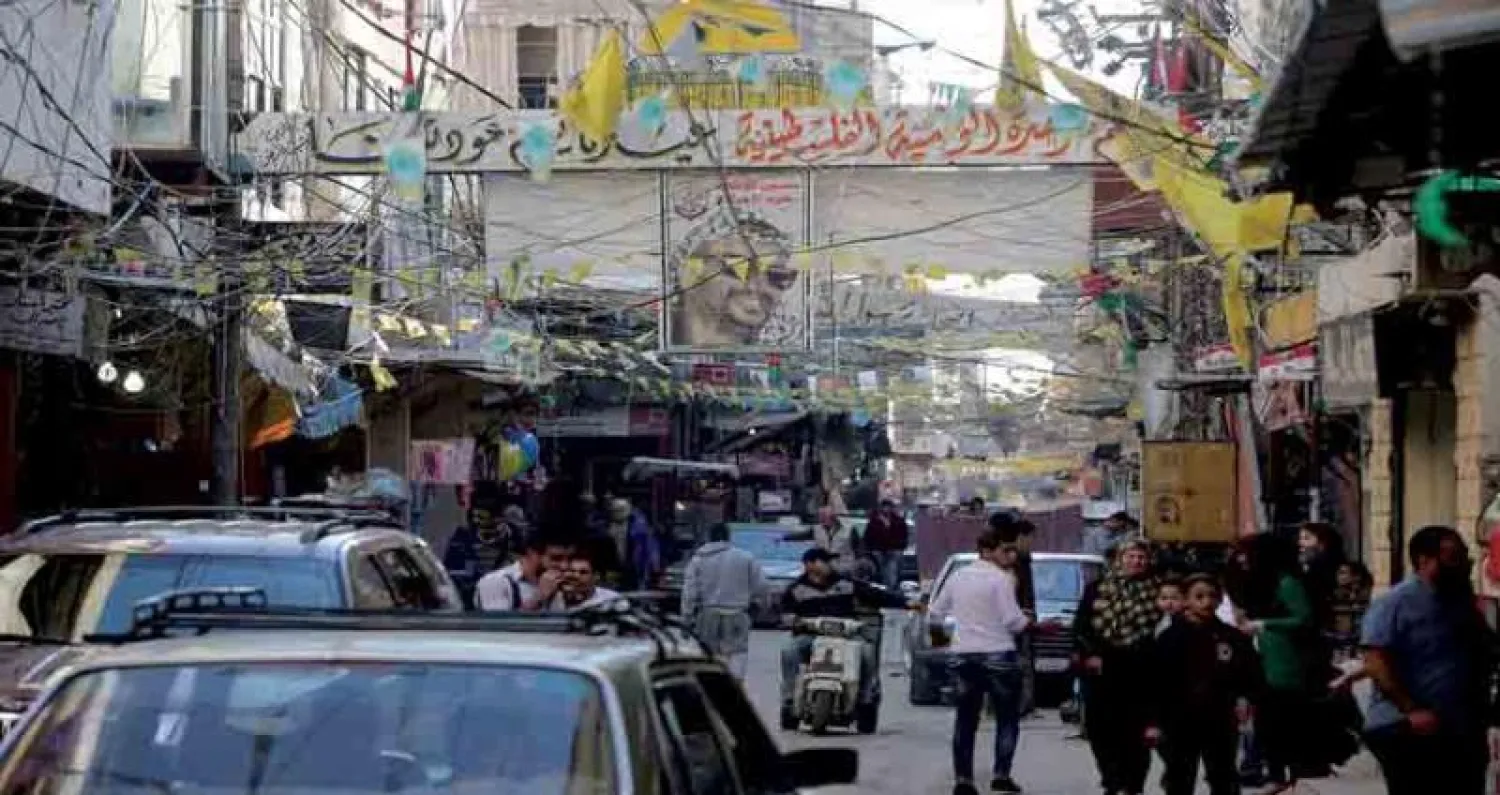 مخيم عين الحلوة عام 2015 (أ.ف.ب)