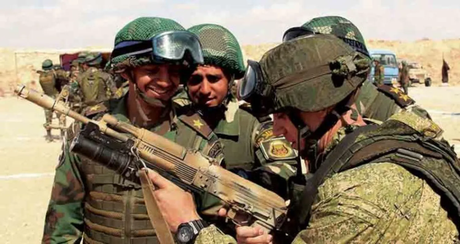 أفراد قوات الجيش الروسي والمصري خلال مناورات «حماة الصداقة -2017» (سبوتنيك)