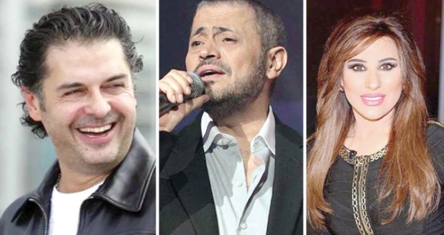 نجوى كرم  -  جورج وسوف  -  راغب علامة