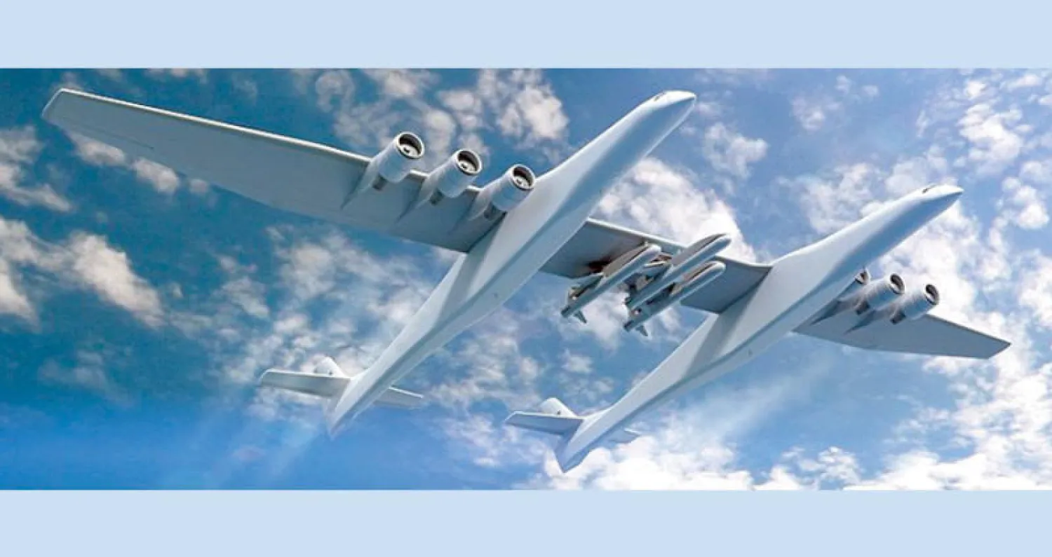 أكبر طائرة في العالم تحمل اسم ستراتو لانش