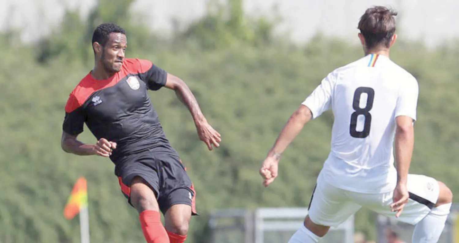 من ودية الرائد أمس أمام سبارتا براغ («الشرق الأوسط»)