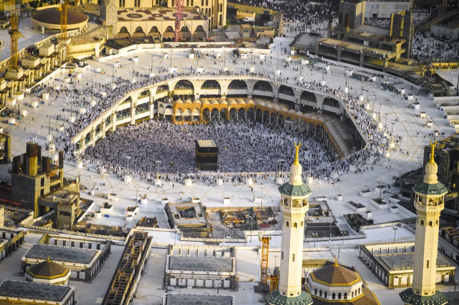The Grand Mosque in Makkah, Saudi Arabia. (SPA)