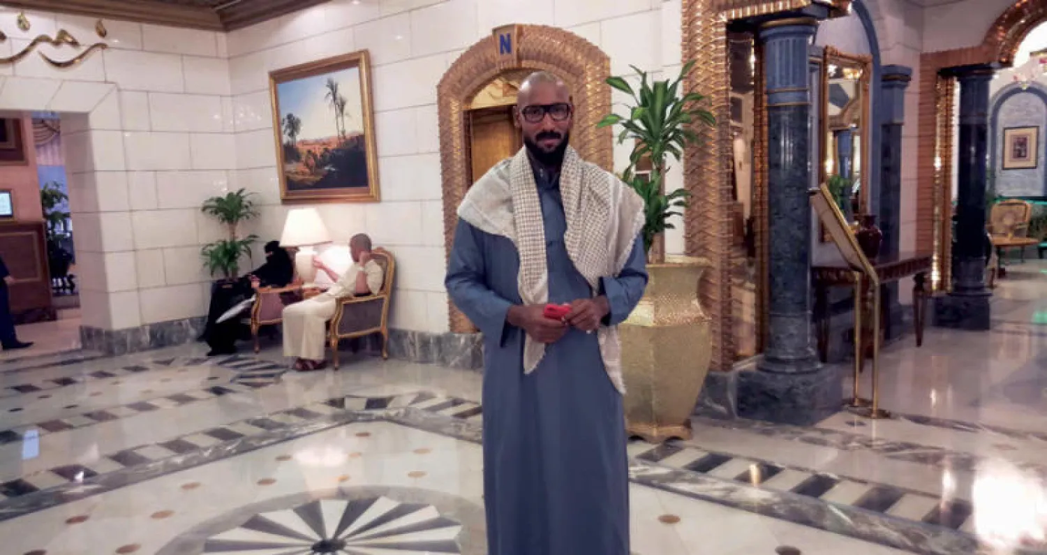 اللاعب الفرنسي نيكولا أنيلكا في منى أمس («الشرق الأوسط»)