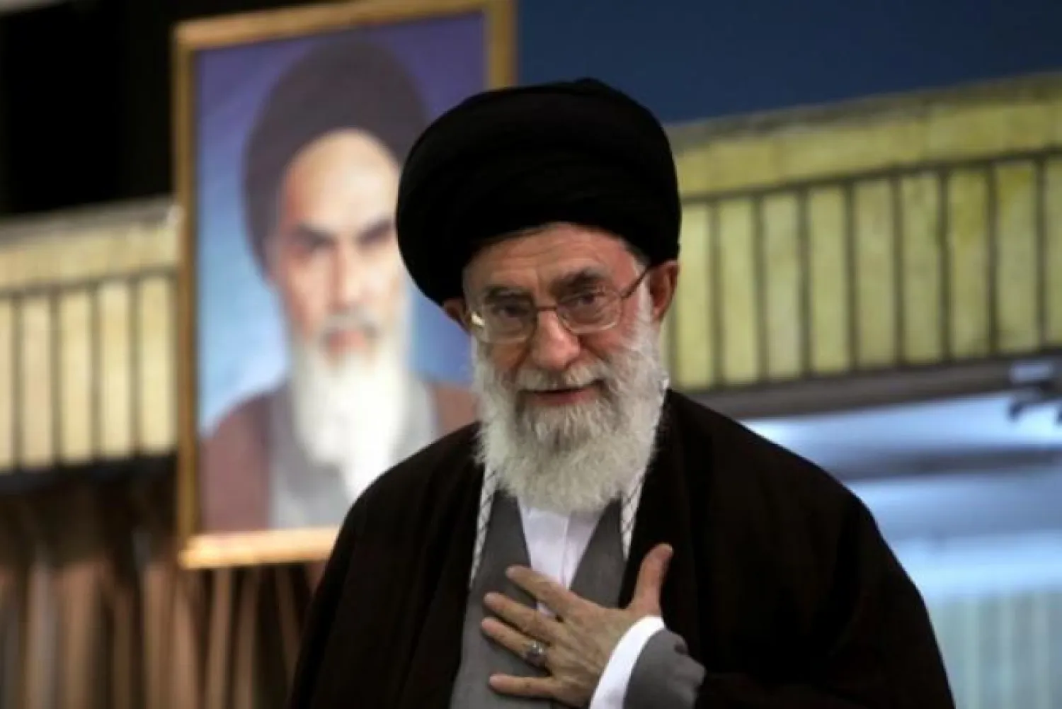  Iran's Supreme Leader Ayatollah Ali Khamenei.