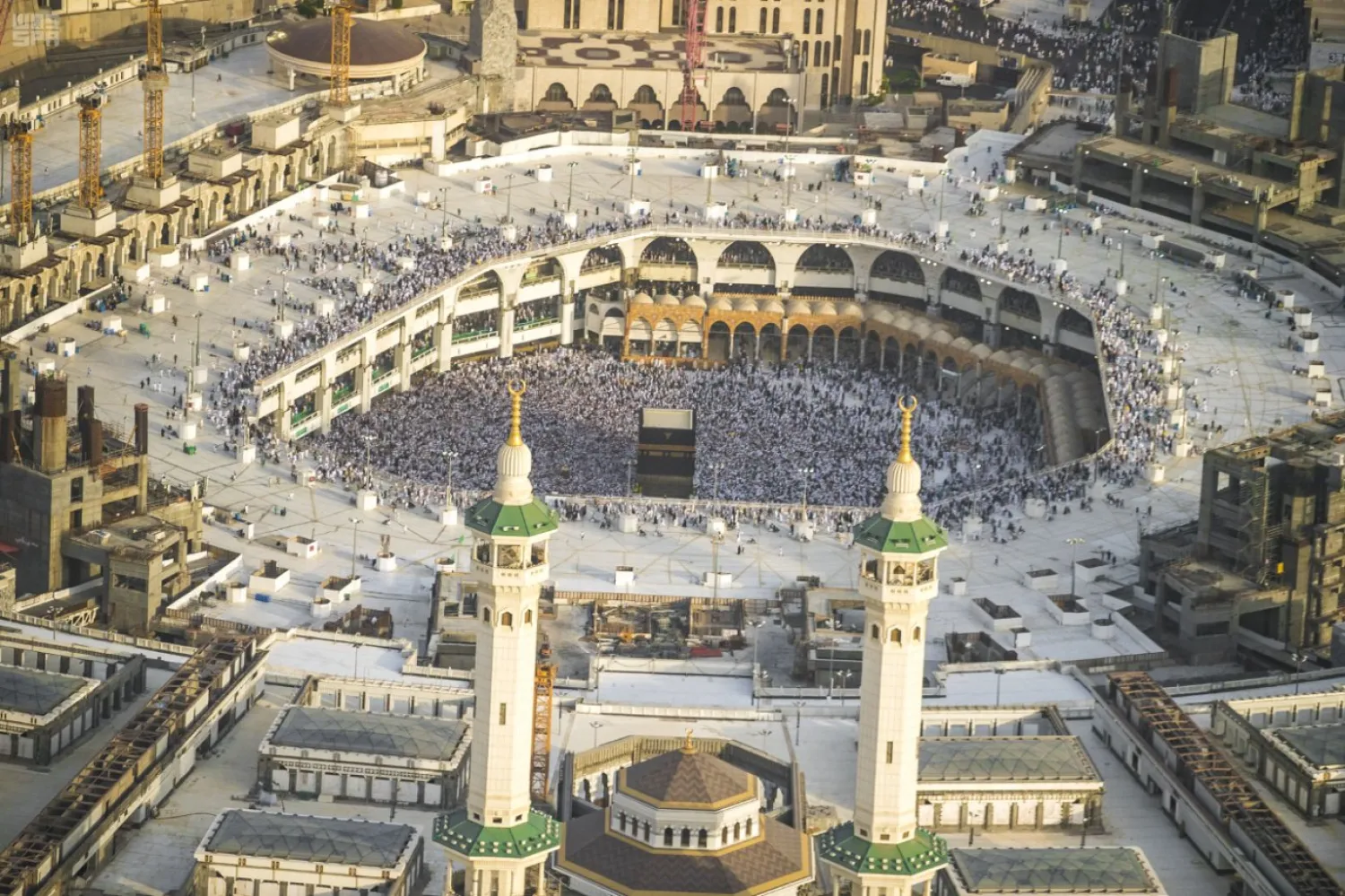A view of the Great Mosque in Makkah. (SPA)