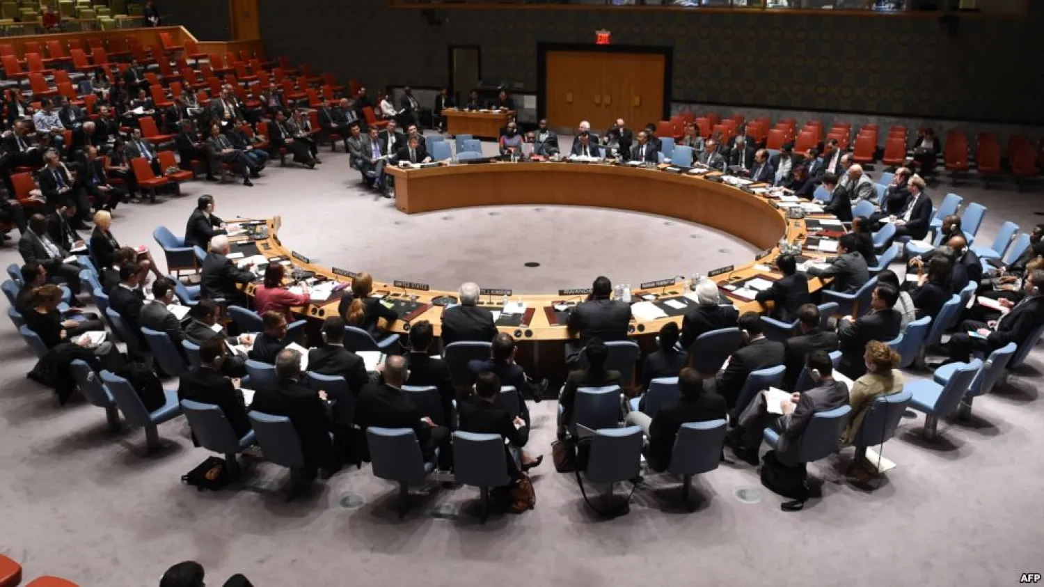 The UN Security Council in session. AFP file photo