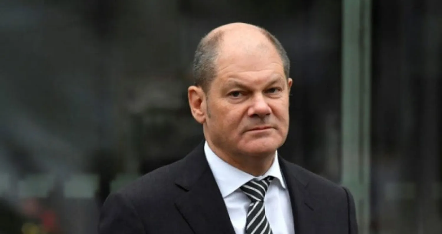 وزير المالية الألماني أولاف شولتز (أ.ف.ب)